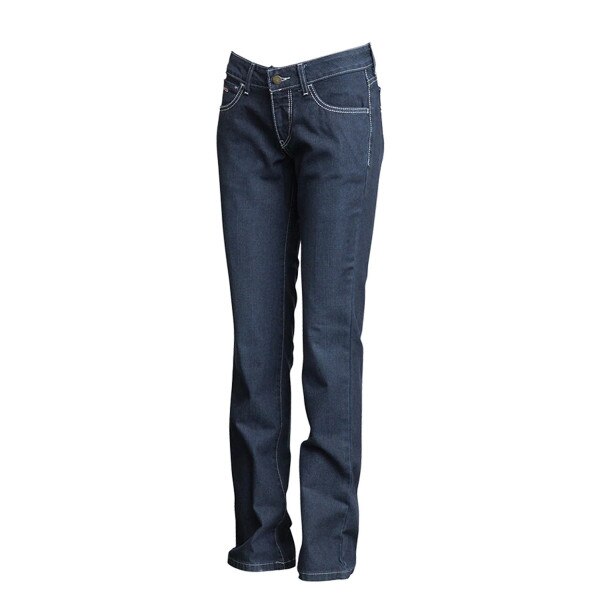 LAPCO Women's Modern FR Jeans in Washed Denim